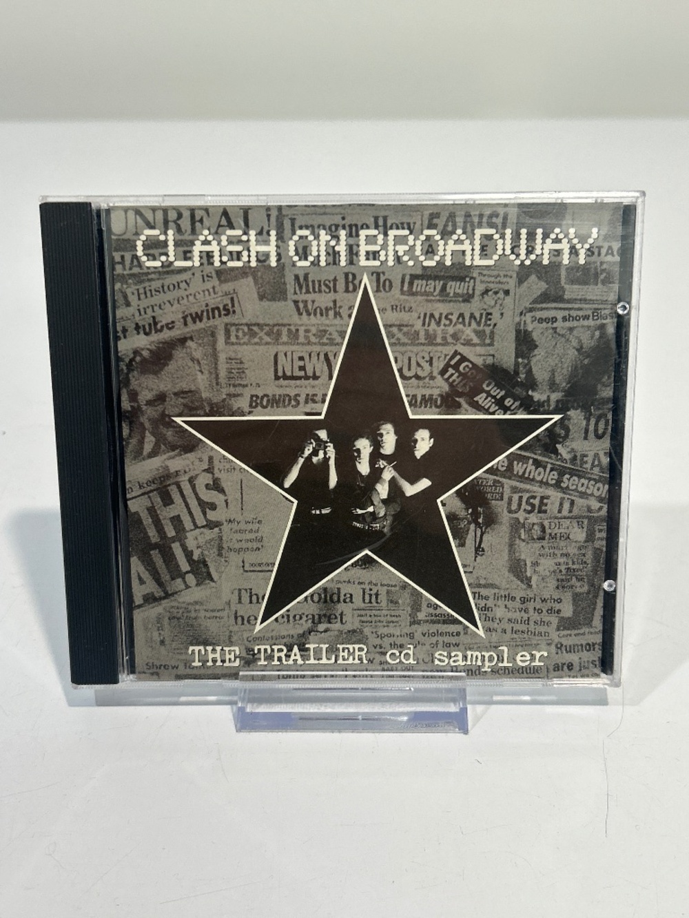 🤯5 for $20🤯 The Clash “Clash On Broadway: The Trailer CD Sampler” Promo [Rock]